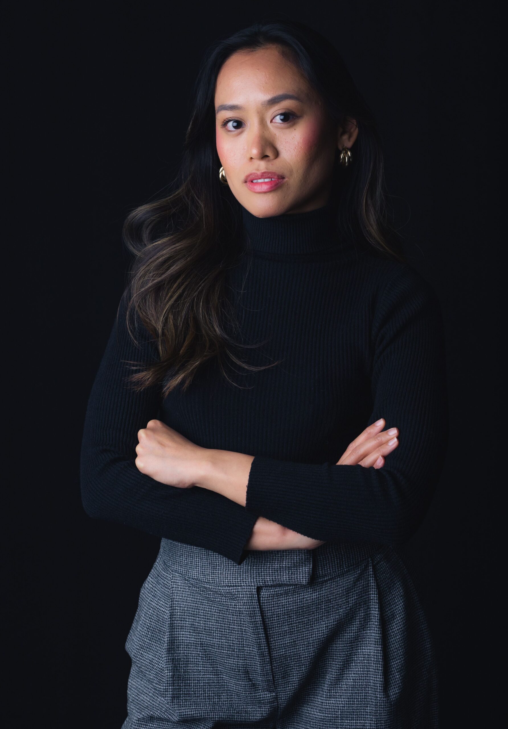 Confident businesswoman portrait, updating a LinkedIn profile photo after 40